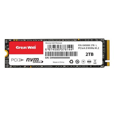 Eingebaute Festplatte Great Wall G5000 m.2 NVMe Pcle4.0 2280 3D TLC NAND 512gb/1tb/2tb ssd
