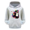 5712 Kids Boys Girls Singer Printed Hooded Pocket Long Sleeves Hoodies