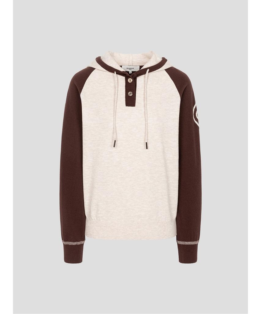 BEANPOLE GOLF Women'S Hooded Long Sleeve Pullover - Wine