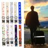 Polyester Fibre Luggage Buckle Strap Adjustable Anti-theft Baggage Tie Down Belt Anti-lost Elastic Suitcase Belts Travel Props