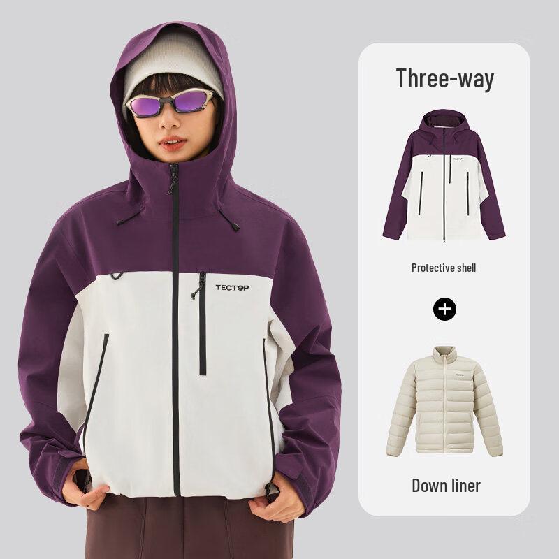 TECTOP Outdoor 3-in-1 Down Jacket L