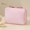 Portable Storage Bag Makeup Organizer Zipper Closure Large Capacity Waterproof Travel Makeup Pouch for Women