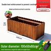 HC Anti-Corrosion Pine Wood Planter Box