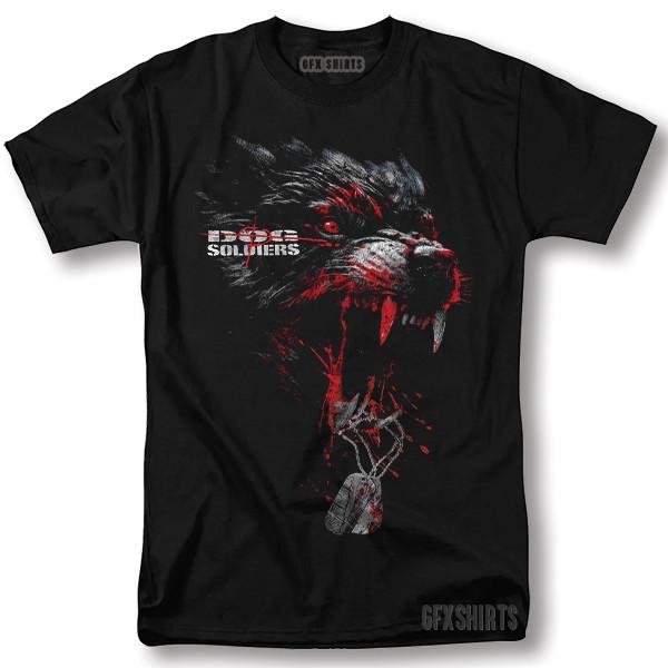 Dog Soldiers Shirt Horror Movie Vintage Graphic Design T-Shirt Unisex T-Shirt XXXL