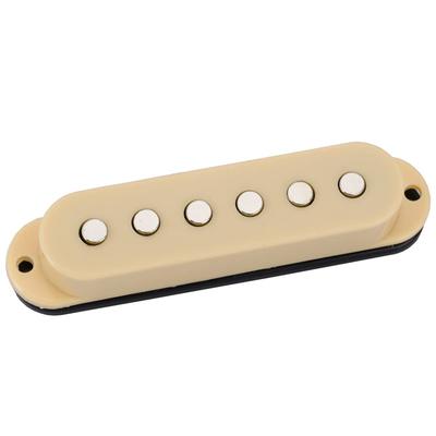 Musiclily Basic 50mm Keramik Single Pickup Hals für Stratocaster E-Gitarre, Creme