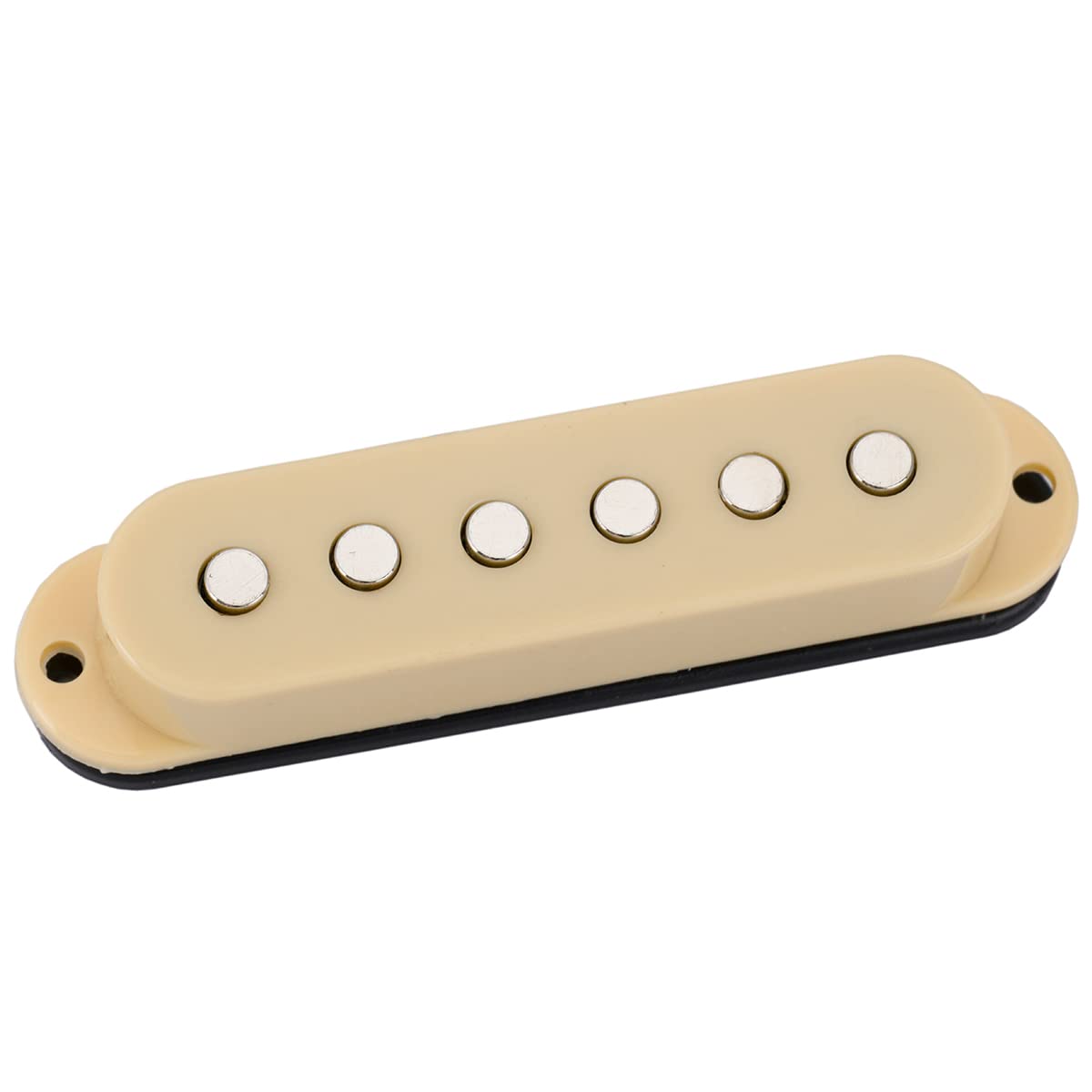 

Musiclily Basic 50mm Ceramic Single Pickup Neck for Stratocaster Electric Guitar, Cream