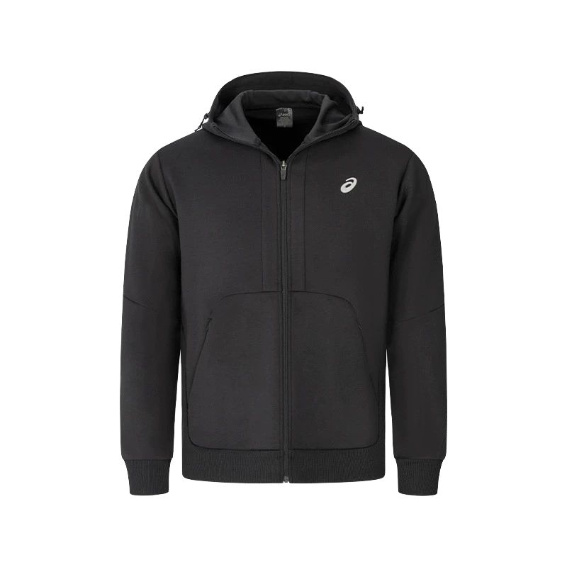 

Asics Comfortable Versatile Loose Hooded Jacket Men Jackets Black 2031F109-001 M
