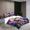 3pcs Wolf And Eagle Bedding Sets 3D Printed Animal Pattern Breathable Durable Duvet Cover Sets With Pillowcases No Filling
