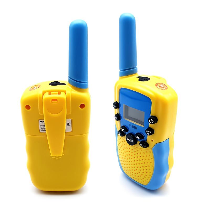 Kinder T388 Camouflage Walkie-Talkie Set: 3 km Reichweite, 2er-Pack, Drahtlose Mini-Pager für den Außenbereich.