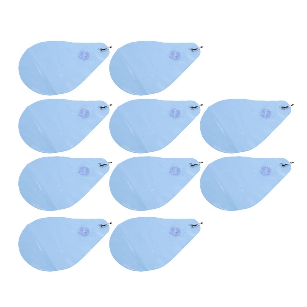 10PCS Pool Cover Weights PVC Water Bags Antifreezing Winter Swimming Pool Cover Hanging Bag for Ground Pools