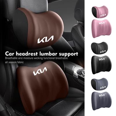Car Headrest Waist Rest Headrest Neck Support Seat Lumbar Cushion Accessories For Stinger Optima Cerato Soul Venga Forte