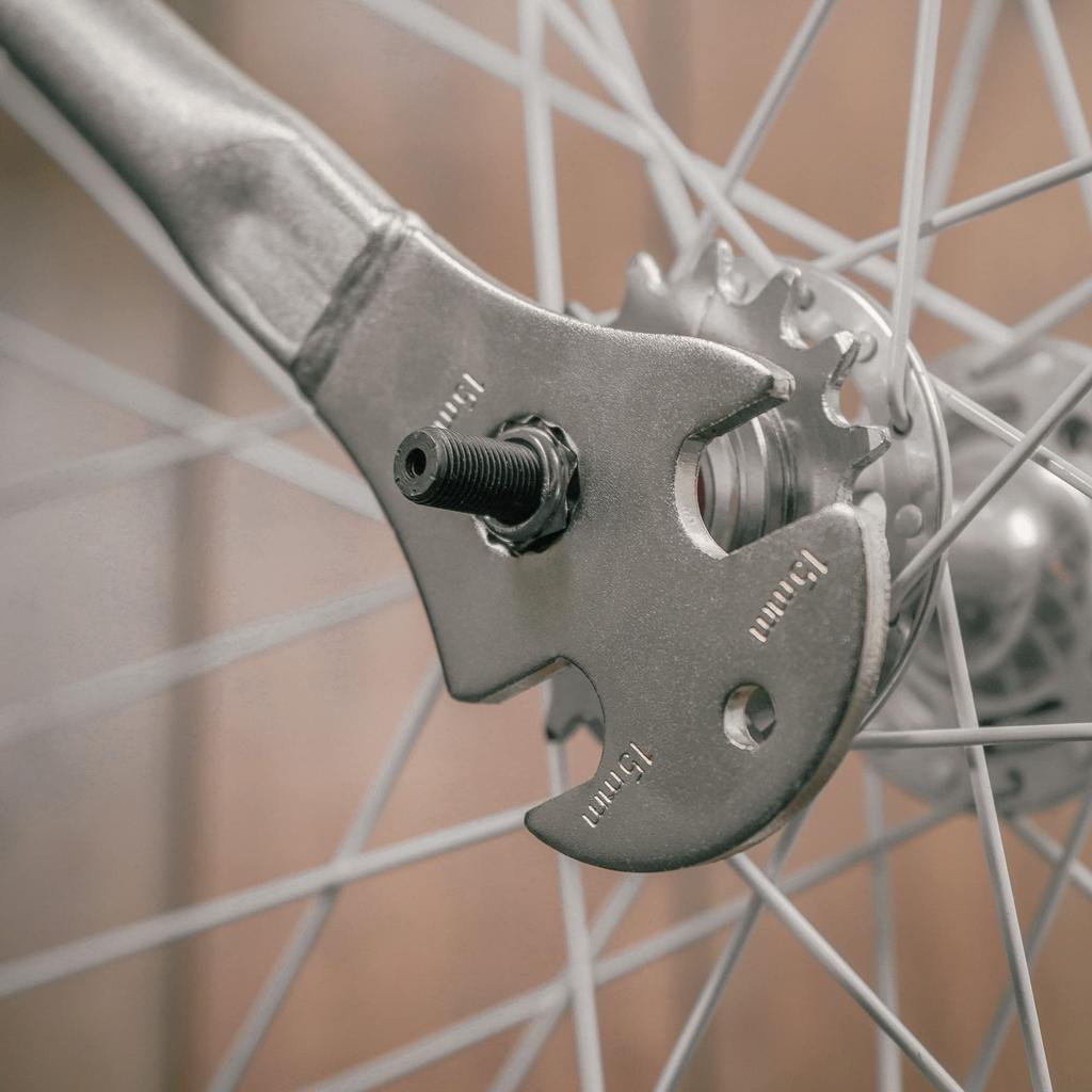 BIKE HAND High Torque Pedal Wrench Length 350mm YC-163L (15mm) YC-163L