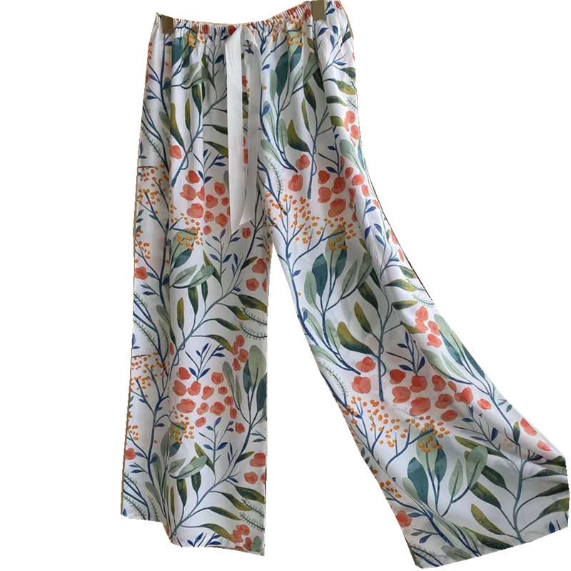 Bohemian Wide Leg Pants 