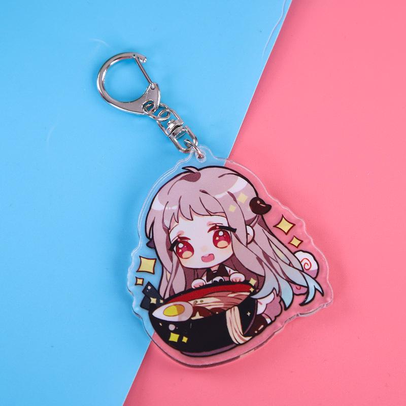 Toilet-bound Hanako-kun Acrylic Keychain: Akane, Aoi, Mitsuba, Sakura, Yugi, Nene Characters
