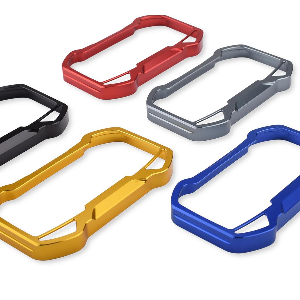 LEDISHUN Motorcycle Meter Trim Cover for Suzuki GSX250R V-Strom 250 GSR250 All Years (Red)