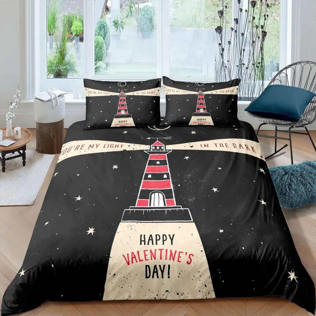 

Comforter Lighthouse Brown Blue Sunset Lighthouse Cape In Mahon At Balearic Islands Spain Coast Room Decorative For Women Men Comforter (quilt)-EU Single(135*200cm)3pcs