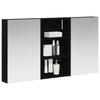 Bathroom Cabinet Set 3 Pcs 90 X 10.5 X 50 Cm Particleboard