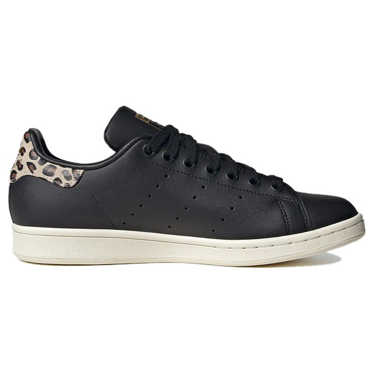adidas Stan Smith Sneakers Leopardate Nere da Donna Core-Black Off-White Wonder-White IE4633