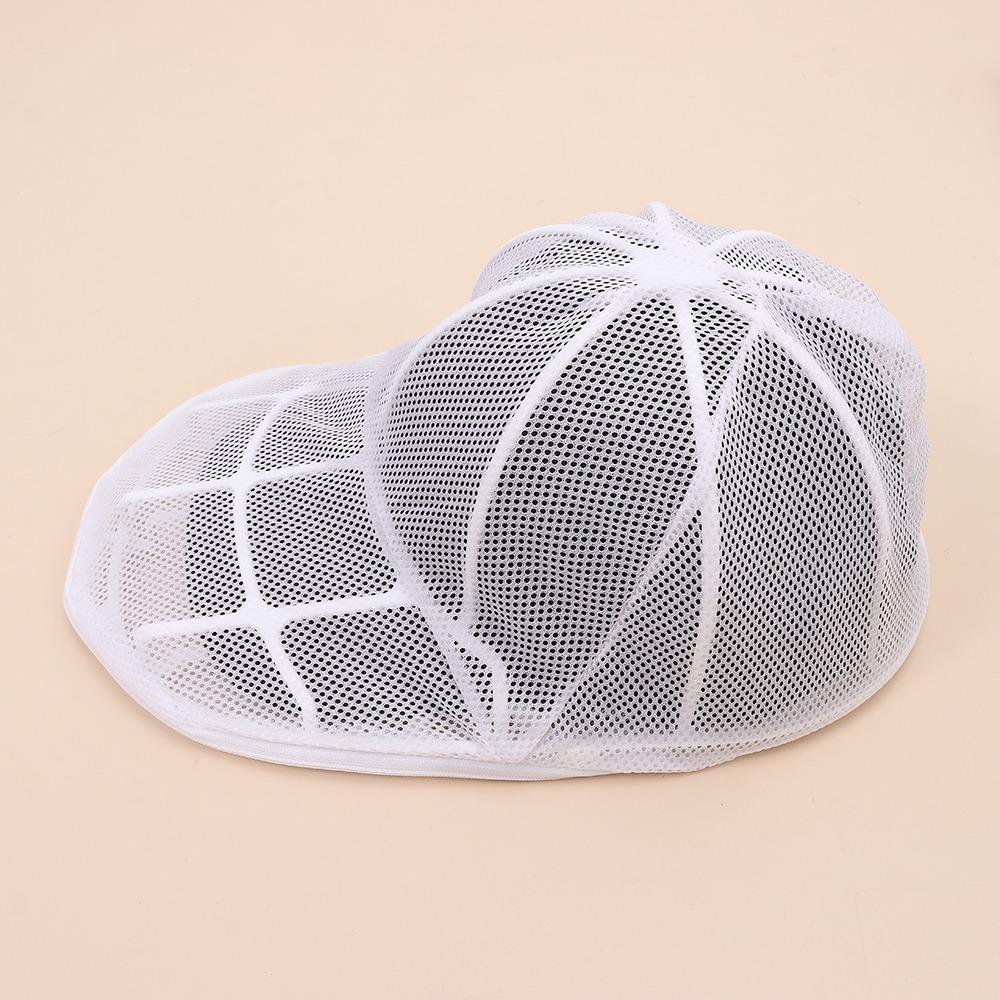 1/2Pcs Protector Holder Baseball Cap Washing Cage Baseball Hat Washer Dishwasher Hat Washing Cage Holder Frame Polyester