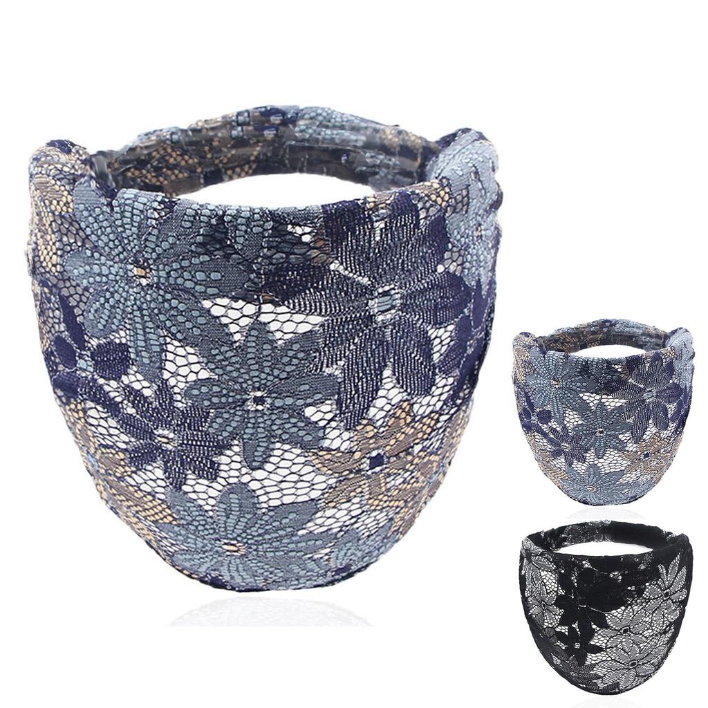 Lace Headband, Fashionable, Breathable, Wide-edged Headband For Women