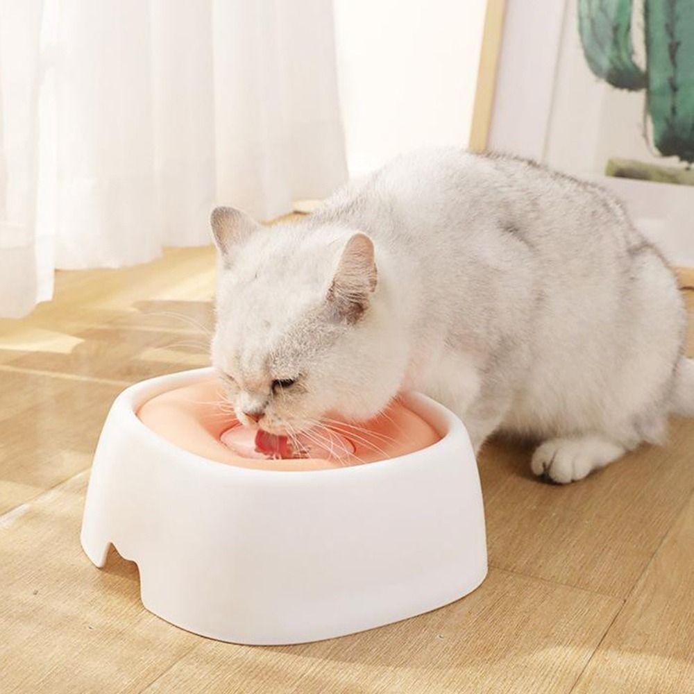 

Wet Chin Prevention Pet Floating Water Bowl 1500ml Pet Water Dispenser Pet Float Bowl Home жовтий