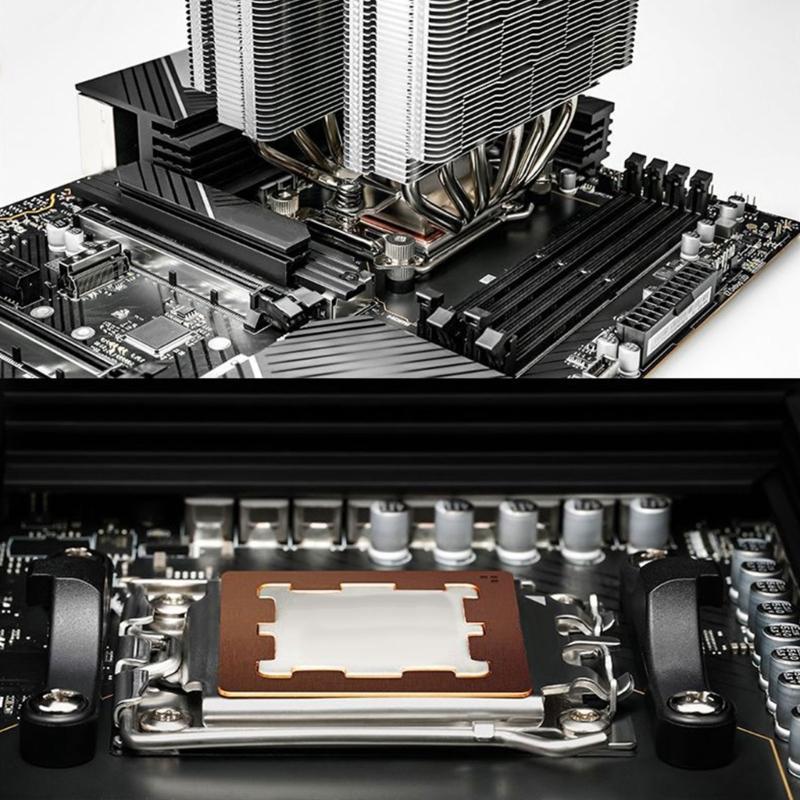 Optimized AM5 CPU Cooling Metal Pad With Efficient Heat Transfer Technology For PC Builders And Gamers