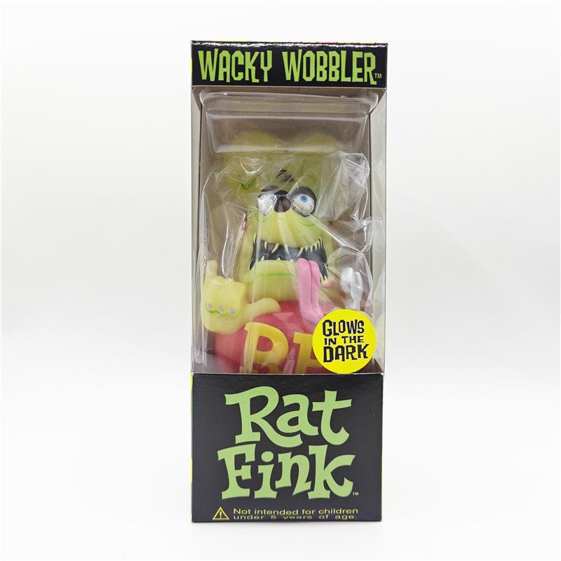 

The Tales Of Rat Fink Movie Peripheral Models Toy Room Desktop Decorations жовтий