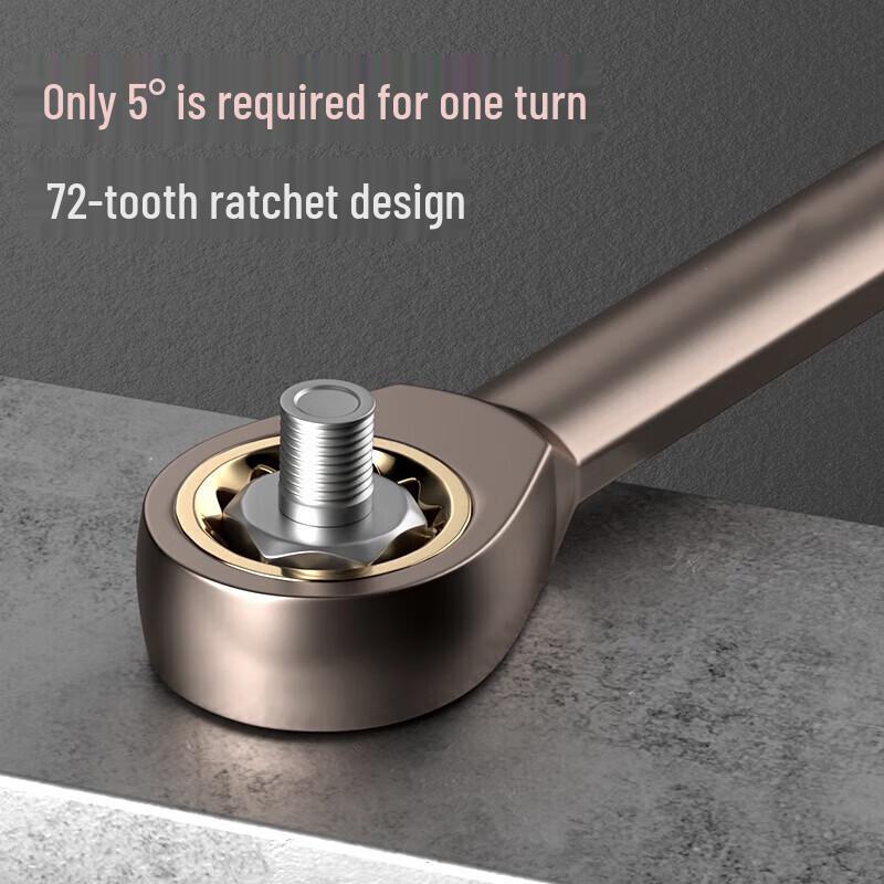 Junpo 22-Piece Dual-Use Ratchet Wrench Set