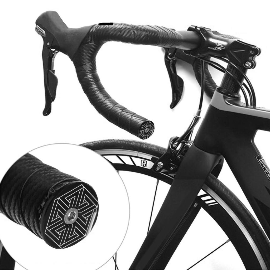 Risk Mountain Bike Bicycle Comfortable Handlebar Rubber Grips Bar End Grips Accessory