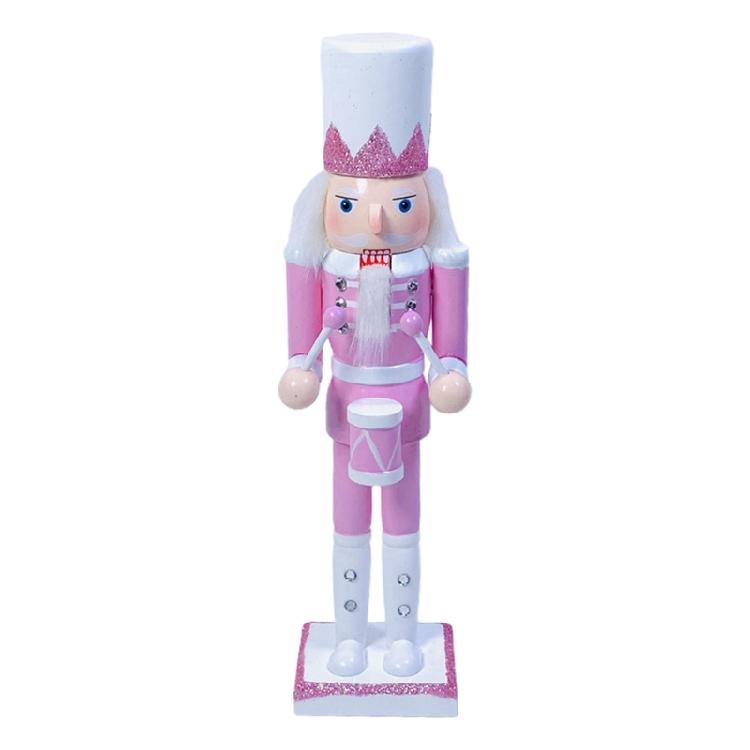 Nutcracker Soldier King Christmas Decor for Indoor Tabletop Desktop Holiday Home