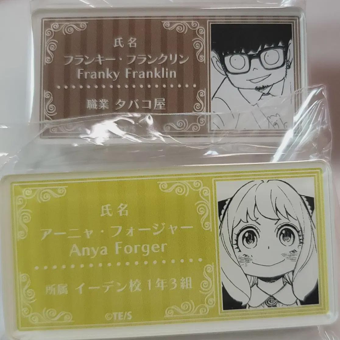 

Set Of 2 Spa Card Jump Nameplate Badges