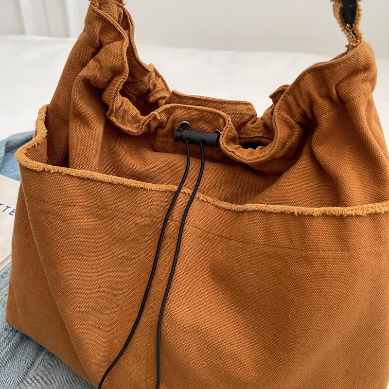 Taška přes rameno Dojíždění Plátěná crossbody taška Nákupní taška