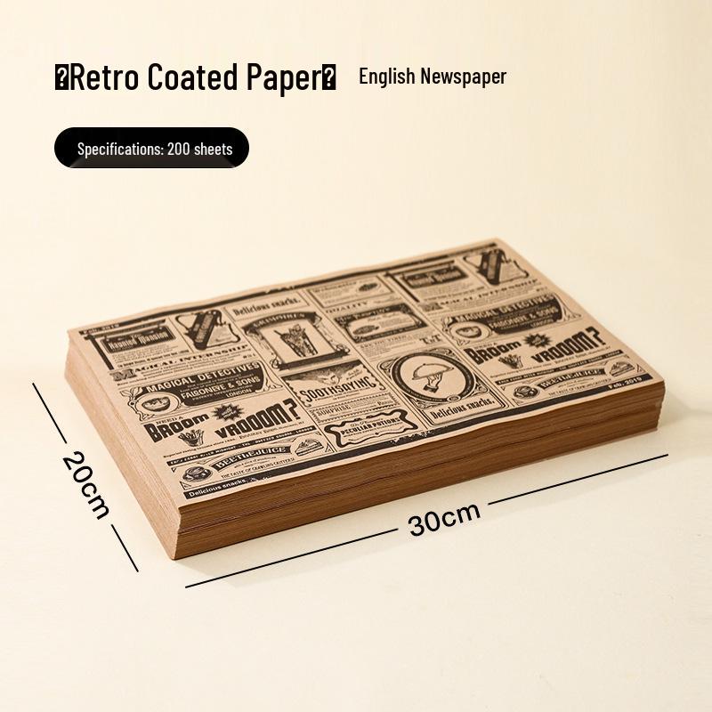 Baking Oil-Absorbing Kraft Paper Liner for Fried Chicken and Fries