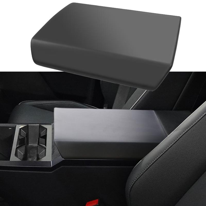 Auto-Armlehnenbezug für Tesla Cybertruck 2024 TPE Mittelkonsolen-Armlehnenpolster Kratzfester Schutzpolster Autozubehör