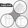Mirror, Arched Decoration, Acrylic Wood Frame Art Decor for Living Room, Bedroom, Hotel