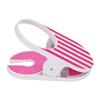 Clip On Cup Holder Spill Proof Cute Bright Striped Pattern Cruise Cup Holder Clip for Tables Pool Loungers Beach Chair