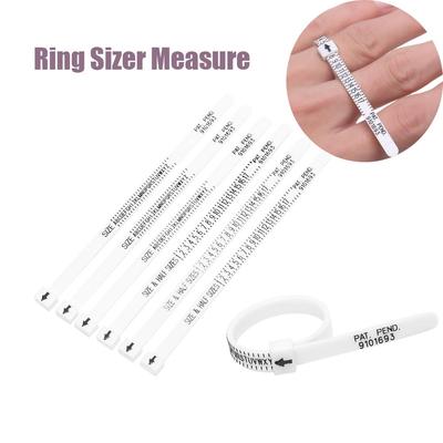 And Womens British/American UK/US Ring Sizer Measure Wedding Ring Band  Finger Gauge Genuine Tester