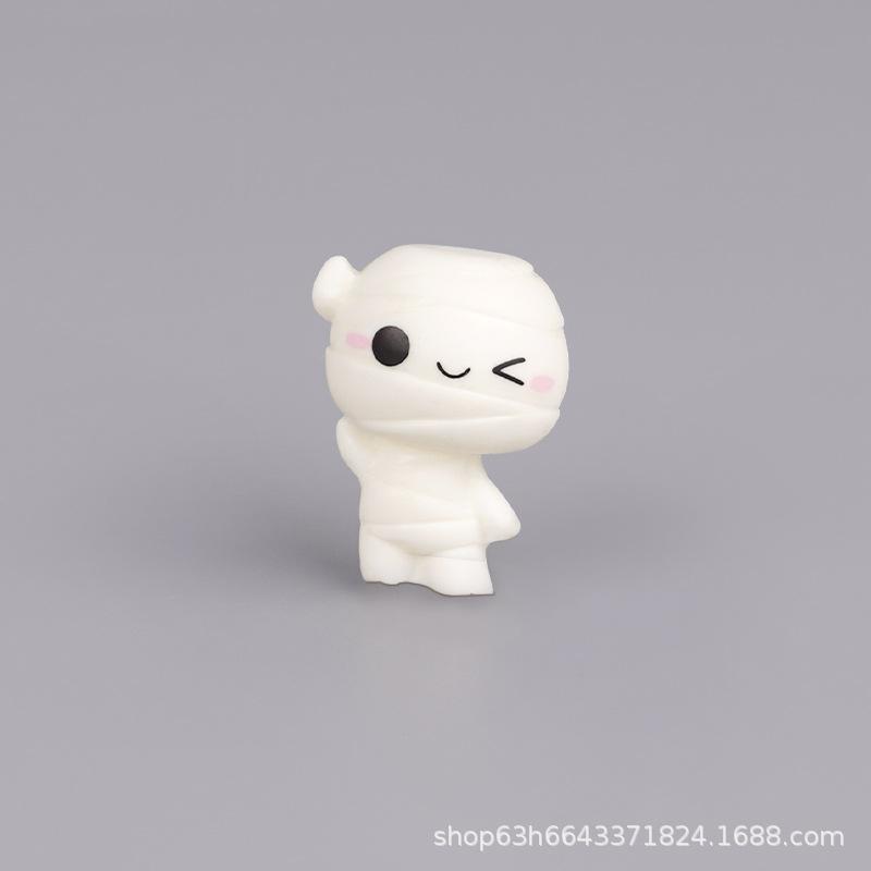 Micro Landscape Halloween Pumpkin Ornament Accessories Small Ornament Resin Ghost Ornament Ornament Landscape