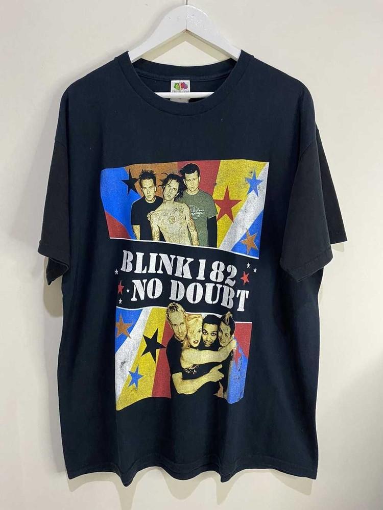

Blink 182 amp No Doubt Band Tshirt Black Unisex Men Women S5XL KH11894 Unisex T-Shirt L
