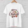 Cute Merry Christmas Santa Teddy Bear T Shirt Holiday Top Vintage Washed Casual Versatile Comfortable Stretched Streetwear