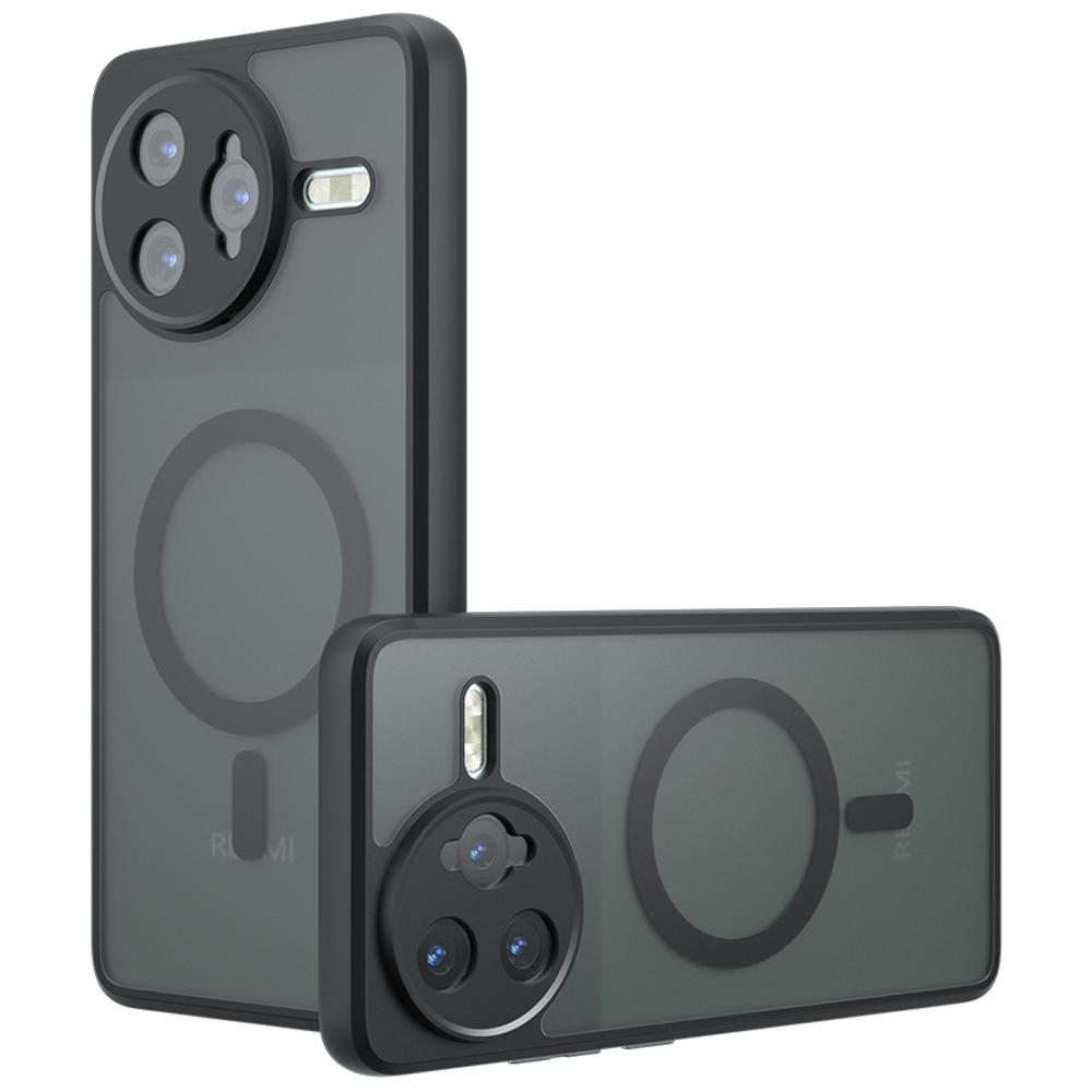 

For Xiaomi Redmi K80 Pro 5G/Poco F7 Ultra 5G Case Compatible with MagSafe TPU+PC Matte Skin Touch Phone Cover A