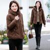 2025 New Padded Jacket Women's Winter Short Small Korean Version Thickened Padded Jacket Loose Padded Jacket