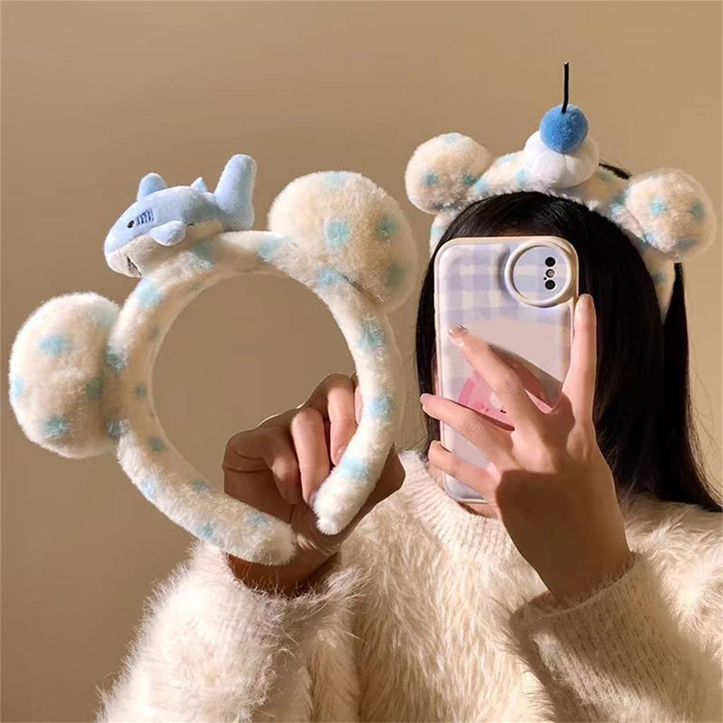 Mode Hoofdband Beer Oren Haarband Cosplay Haaraccessoires Kostuum Hoofddeksel Geschikt voor Feesten en Dagelijks Gebruik