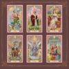 Carte dei Tarocchi Fantasy Rinascimentali 12x7 Arte Vintage Divinazione Oracolo Gioco da Tavolo Accessori Magici Lettura della Fortuna Edizione Inglese