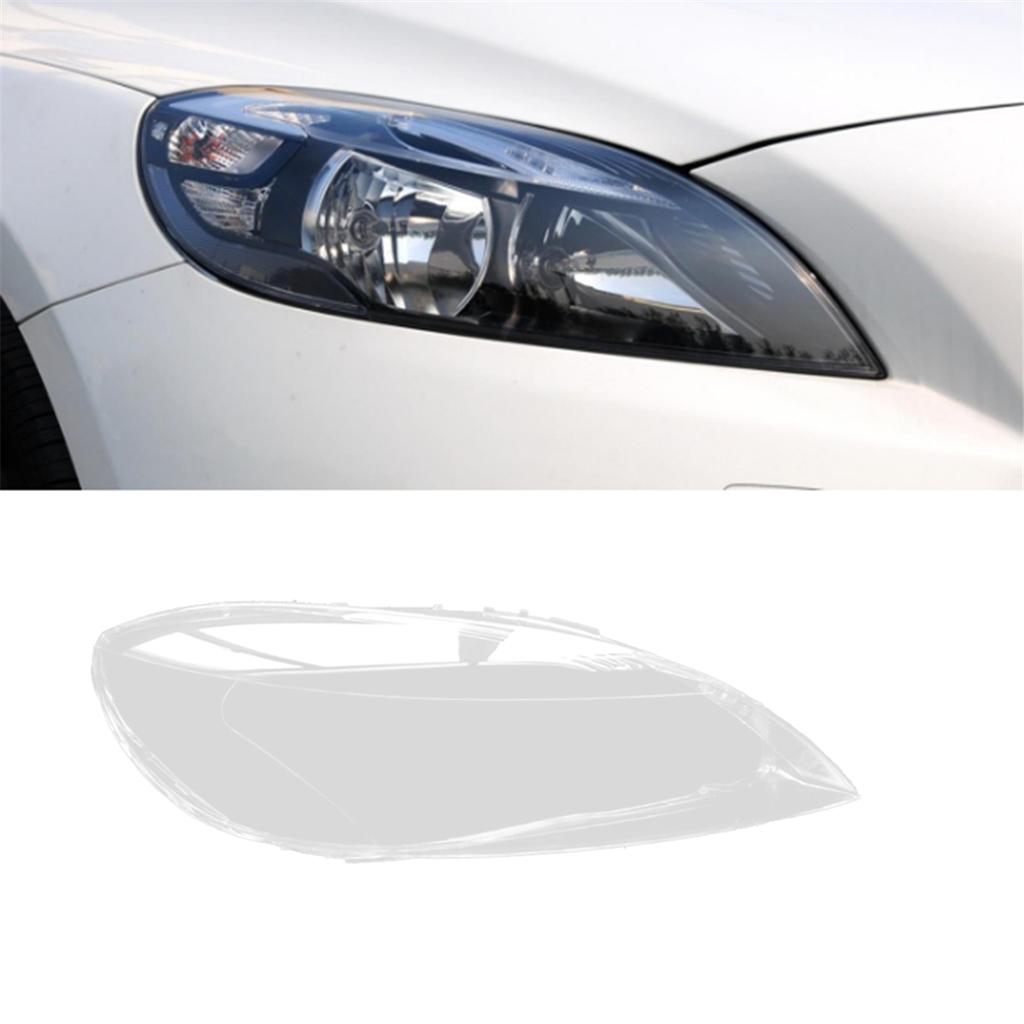 A33G-Car Headlight Shell Lamp Shade Transparent Lens Cover Headlight Cover For Volvo V40 2013-2016 Right