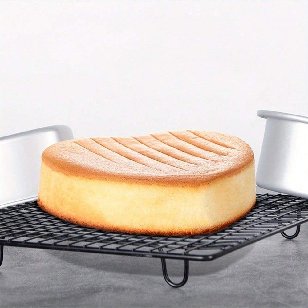 Nieprzywierająca Forma do Ciasta w Kształcie Serca z Wyjmowanym Dnem Aluminiowa Forma do Pieczenia DIY na Święta i Wydarzenia Niezbędny Akcesorium Kuchenne