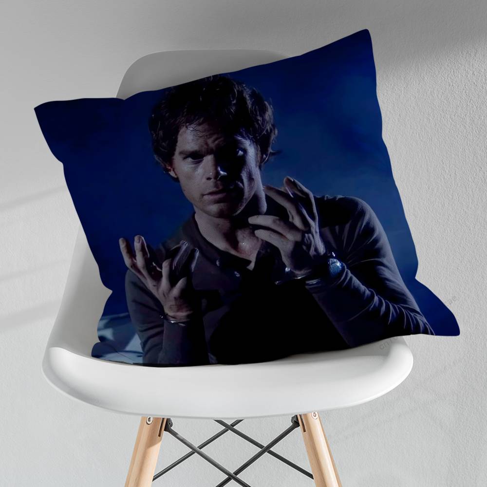 DDexter MMorgan Various Sizes Square Pillow Case For Car Home Bedchamber Decor Birthday Gift