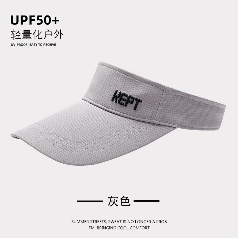 Sun Protection Cap with Enlarged Brim Sun Protection UV Protection Empty Top Outdoor Sports Sunshade Summer Empty Top Hat