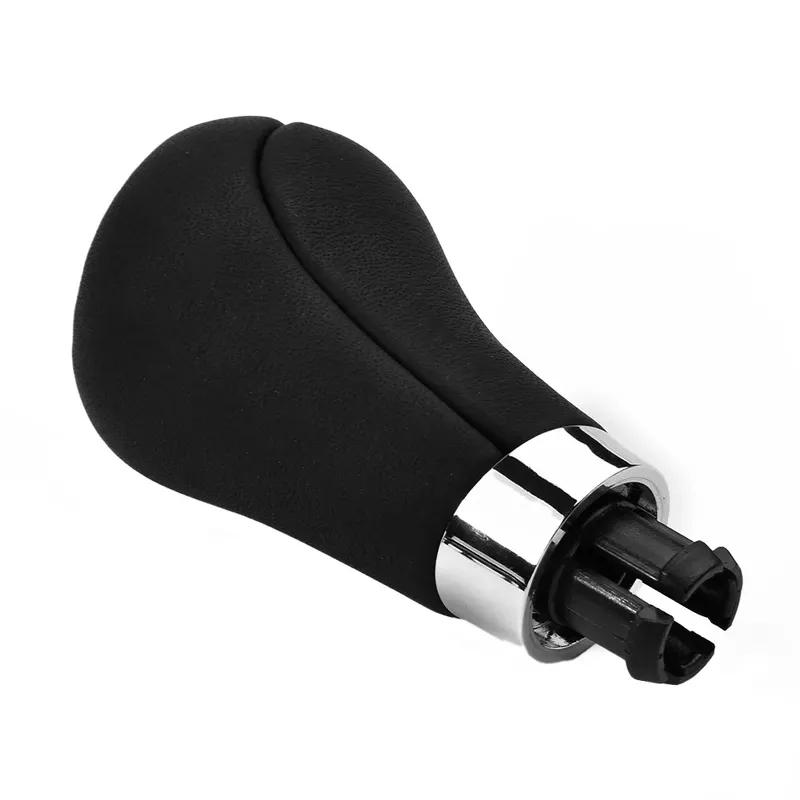 Car Gear Shift Knob Gear Stick For Mercedes Benz C-Class W203 W204 W209 Black Stitche PU  6 Speed Manual Shifter Lever