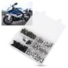 198Pcs Set Windscreen Fairing Screws M5 M6 Bolts Kit Motorcycle Accessory